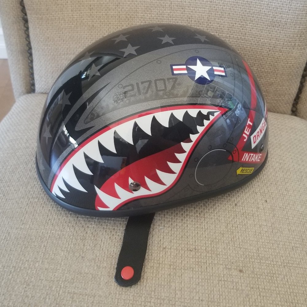 Classic Half-Shell Motorcycle Helmet
